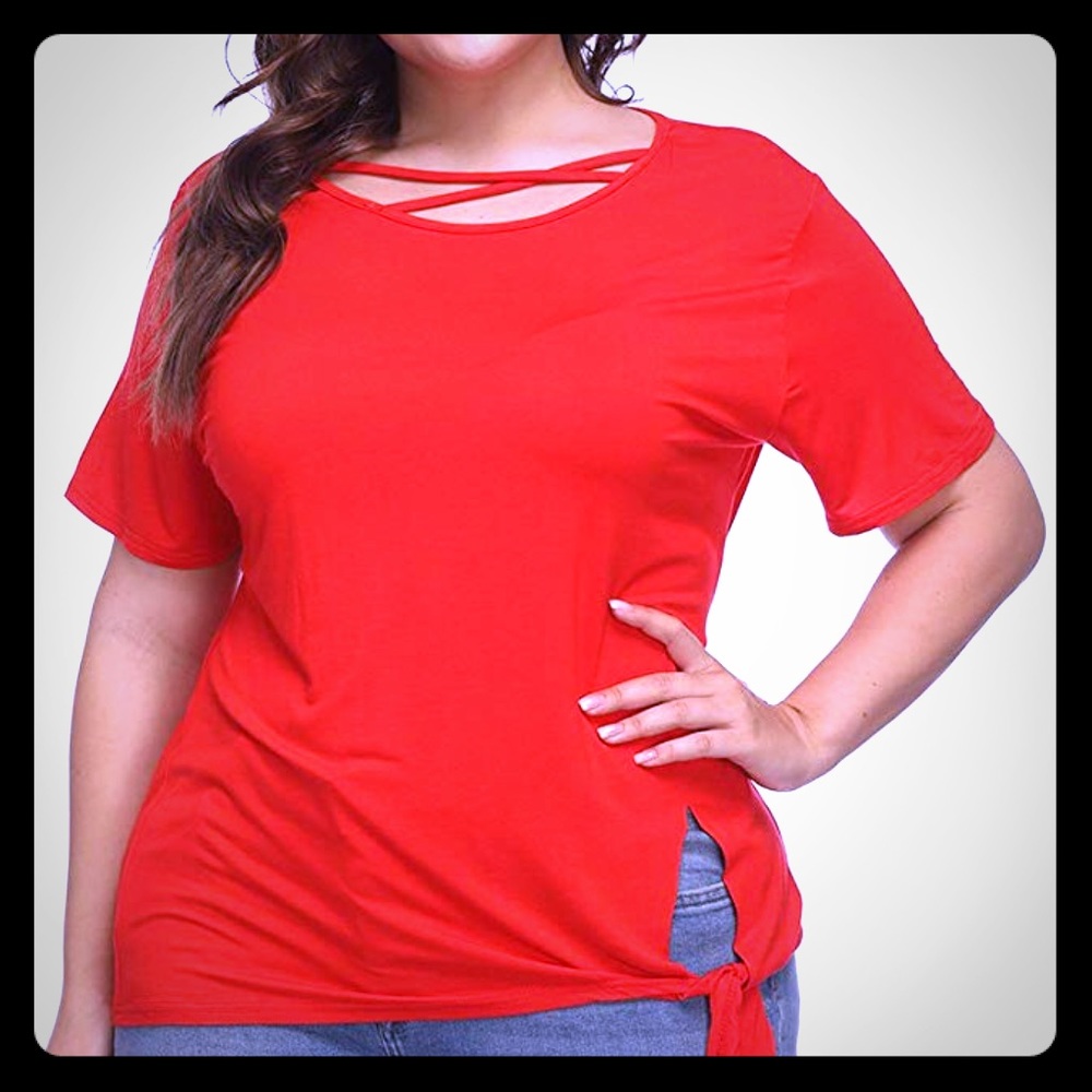 New with tag Plus size beautiful and sexy top